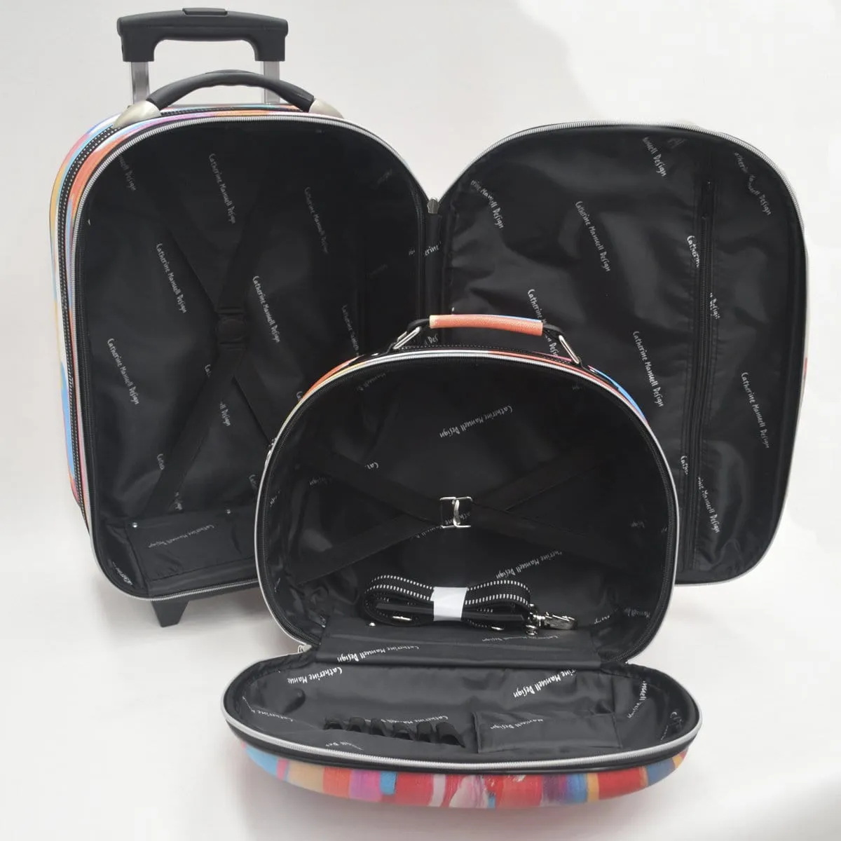 Aboriginal Art Airport Trolley Set Community Unity