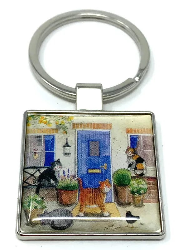 Alex Clark Cat Keyring Bag Charm
