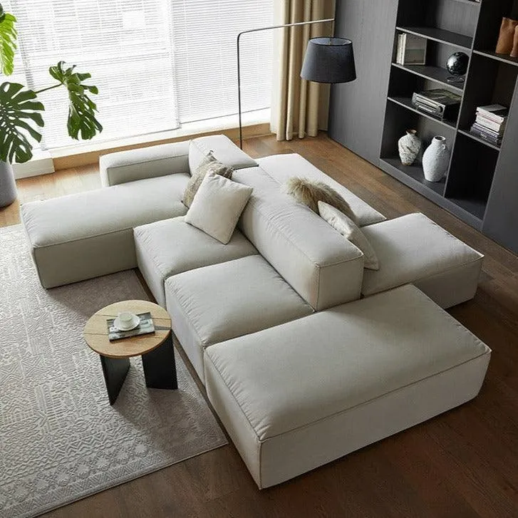 Cavella Sectional Island L-Shape Sofa