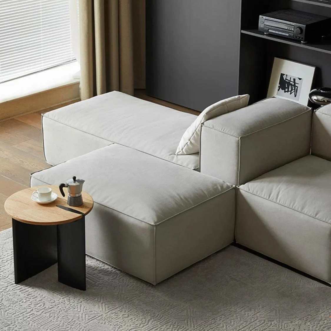 Cavella Sectional Island L-Shape Sofa