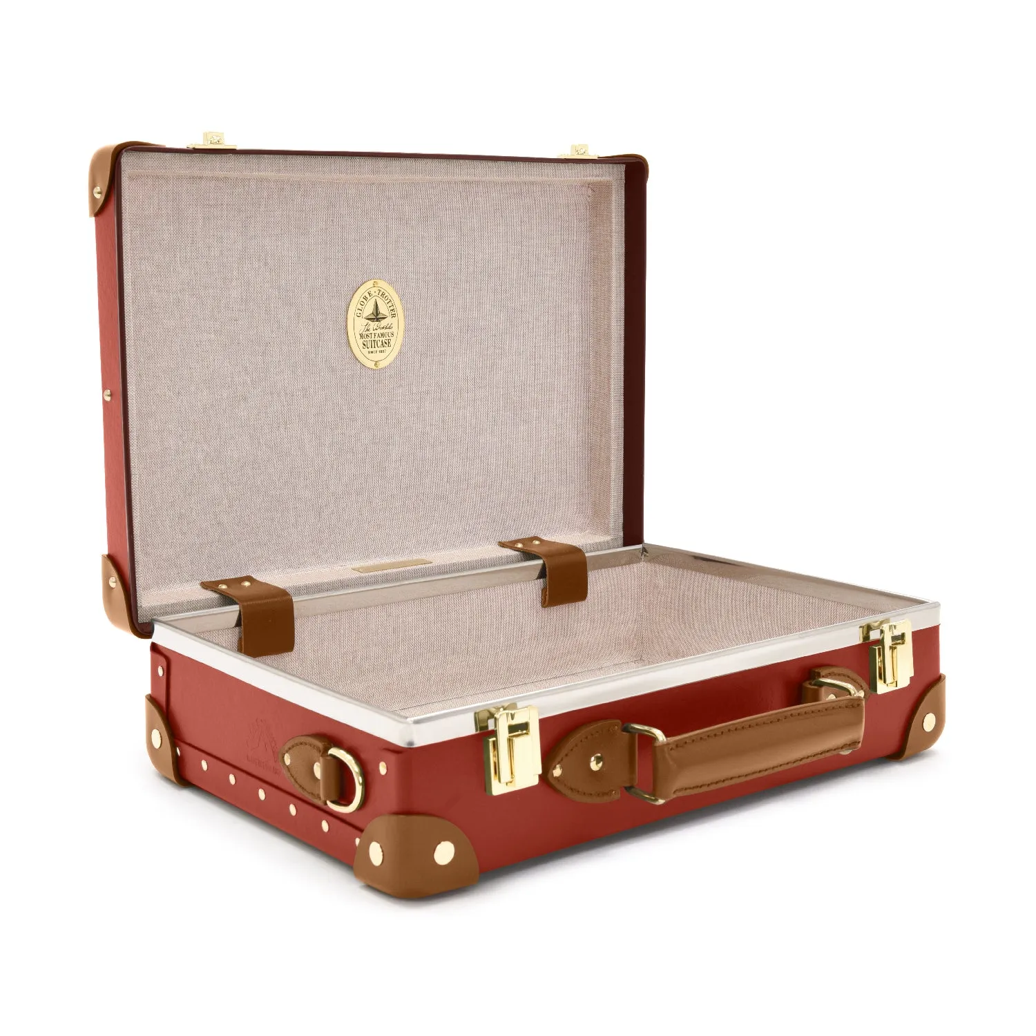 Centenary · Small Attaché | Red/Caramel