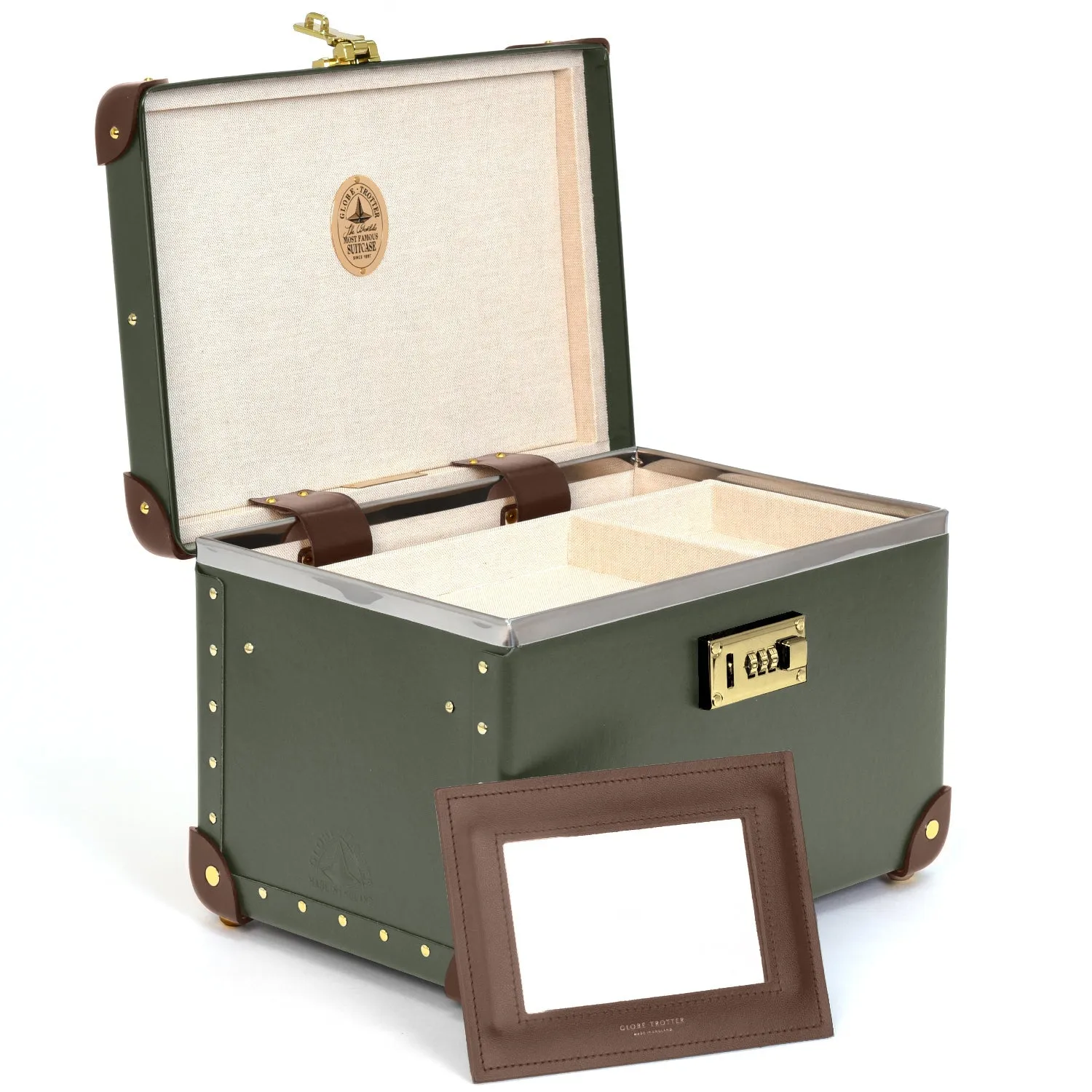 Centenary · Vanity Case | Green/Brown