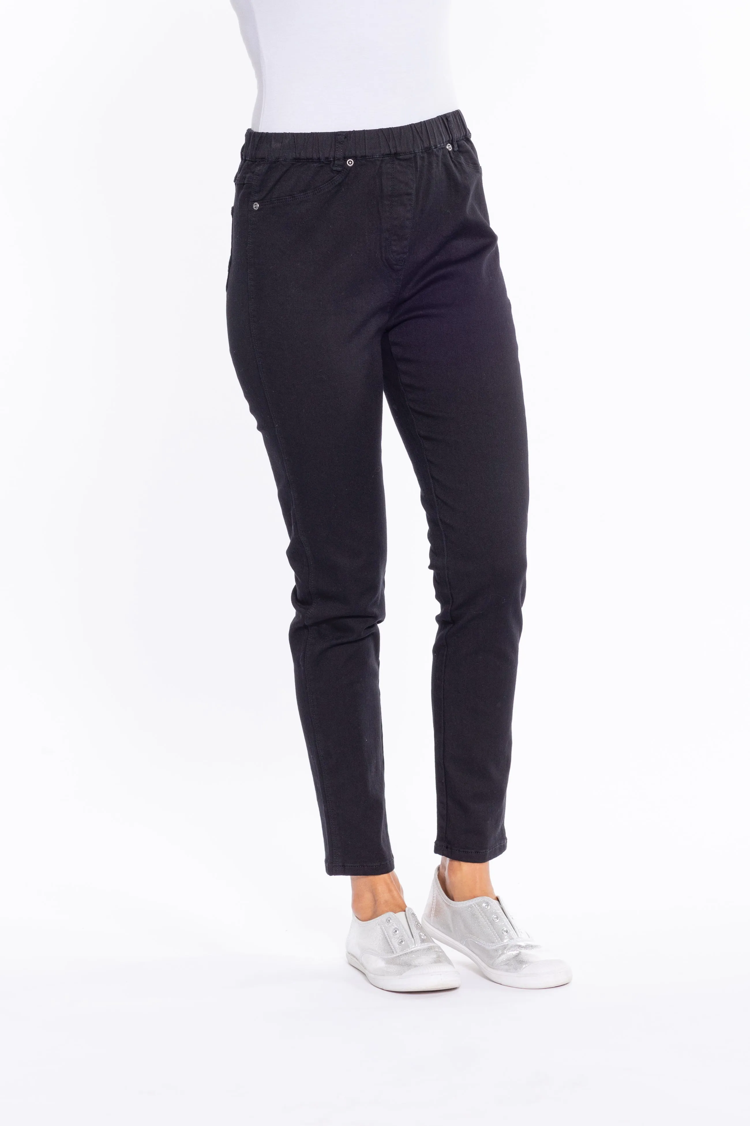 Classic Jeggings by Cafe Latte - Black