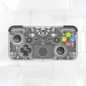 CRKD NEO S - Wireless Collectible Controller for Nintendo Switch OLED, Mobile, PC, Smart TV, Steam Deck OLED, Legion Go, Rog Ally Gaming (Classic Clear)