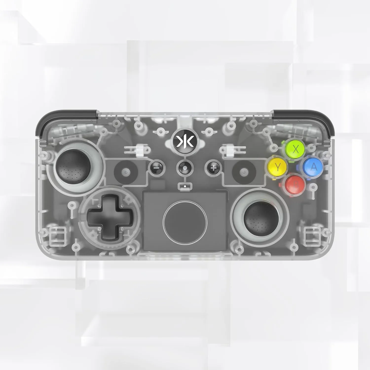 CRKD NEO S - Wireless Collectible Controller for Nintendo Switch OLED, Mobile, PC, Smart TV, Steam Deck OLED, Legion Go, Rog Ally Gaming (Classic Clear)