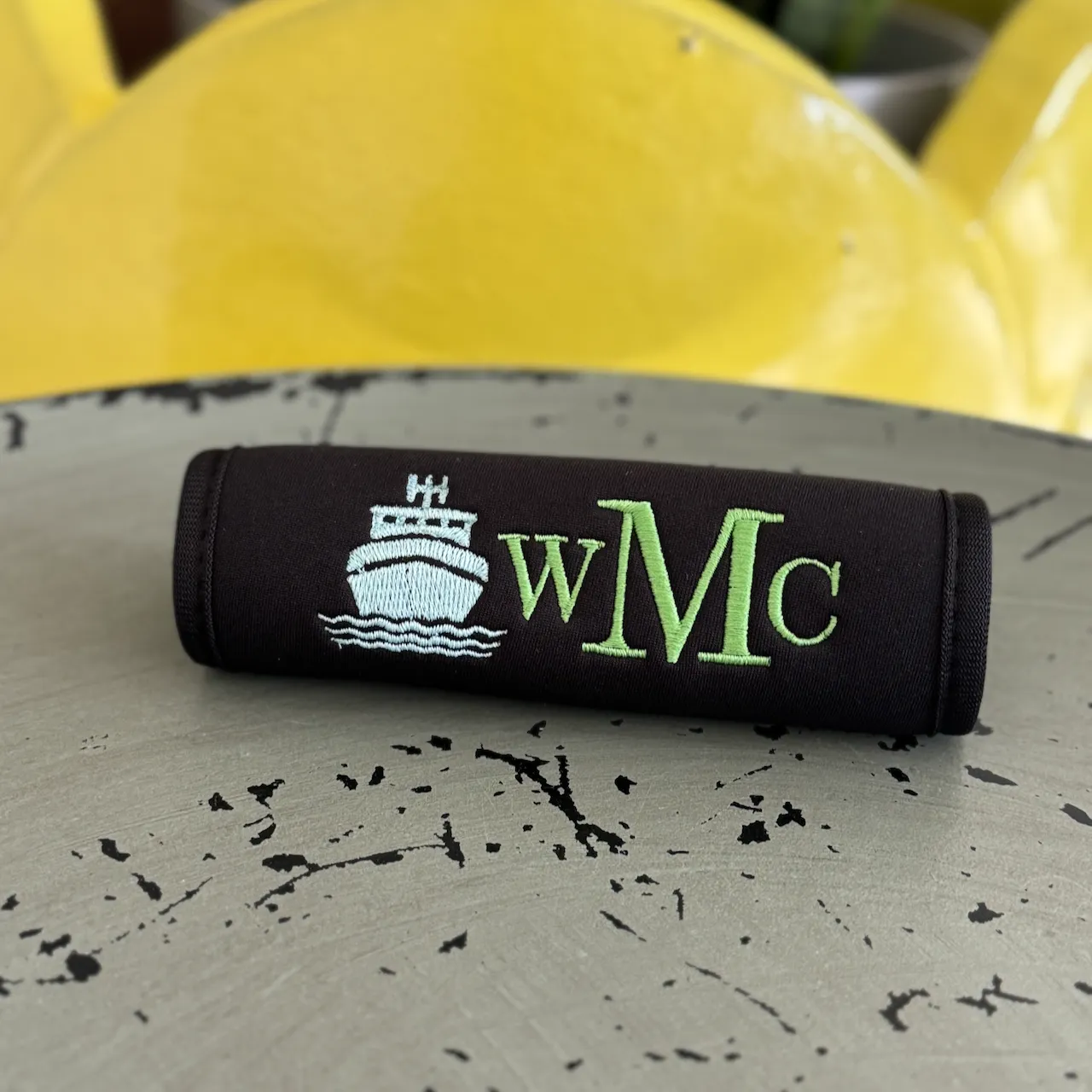 Cruise Name Luggage Handle Wrap Personalized and Embroidered, Cruise Trip Name Suitcase Tag