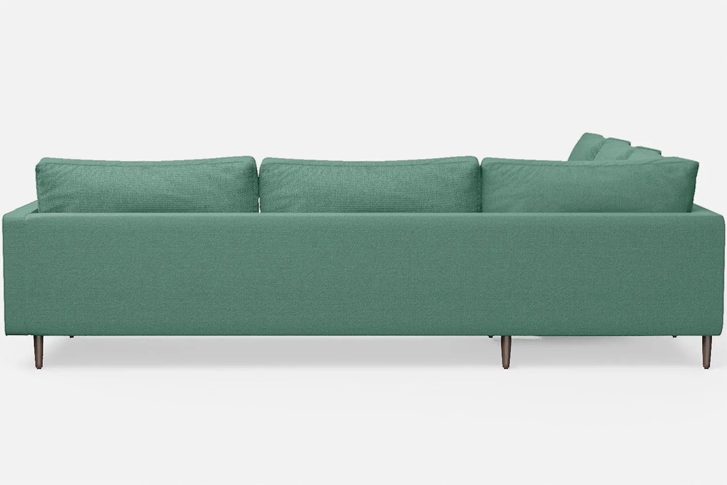 Gela 5 Seater Corner Sofa Mint Green Linen Fabric