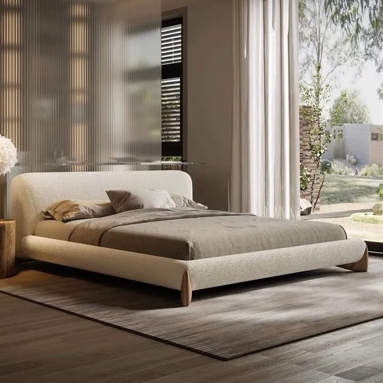 Grecan Boucle Bed Frame