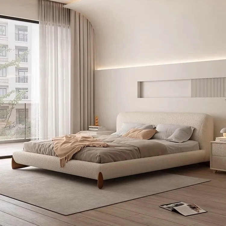 Grecan Boucle Bed Frame