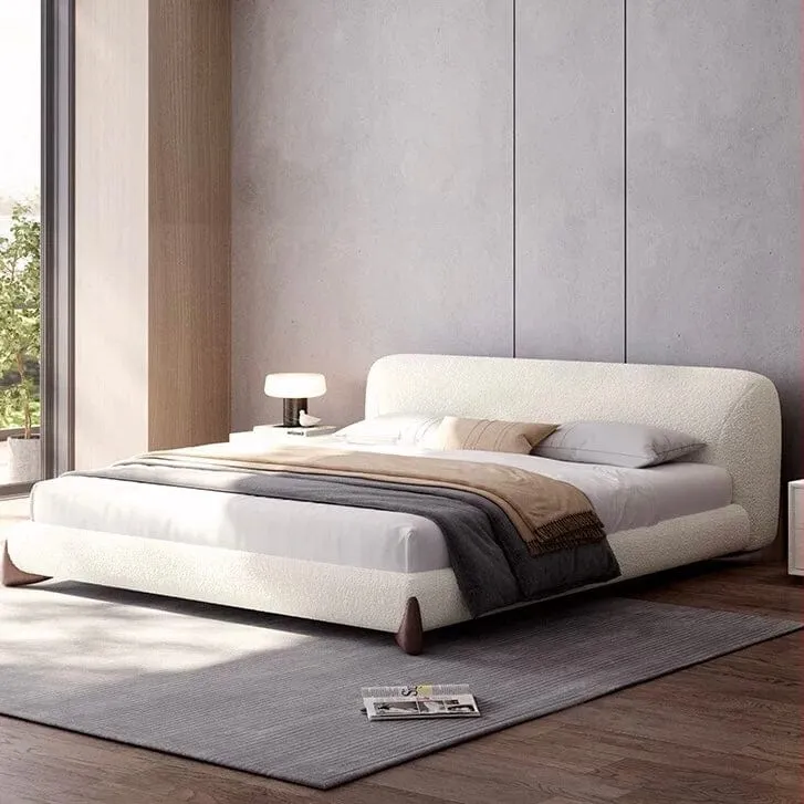 Grecan Boucle Bed Frame