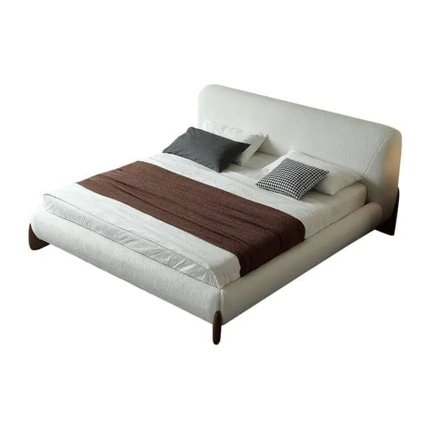 Grecan Boucle Bed Frame