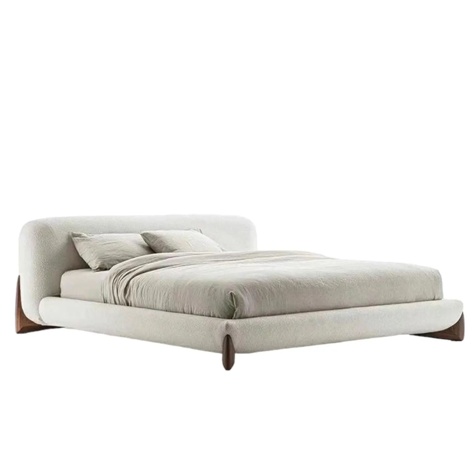 Grecan Boucle Bed Frame