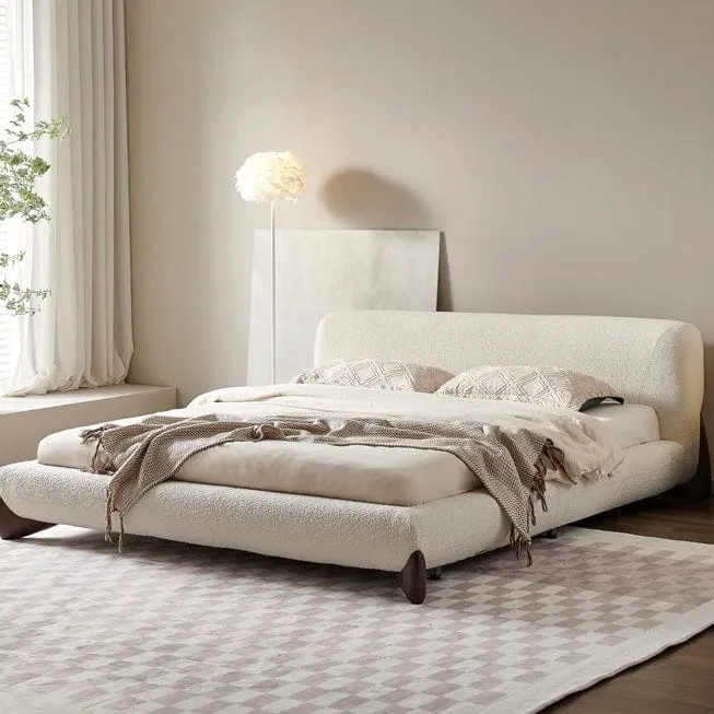 Grecan Boucle Bed Frame