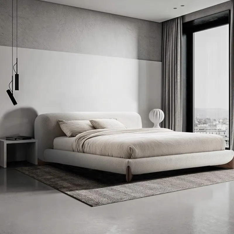Grecan Boucle Bed Frame