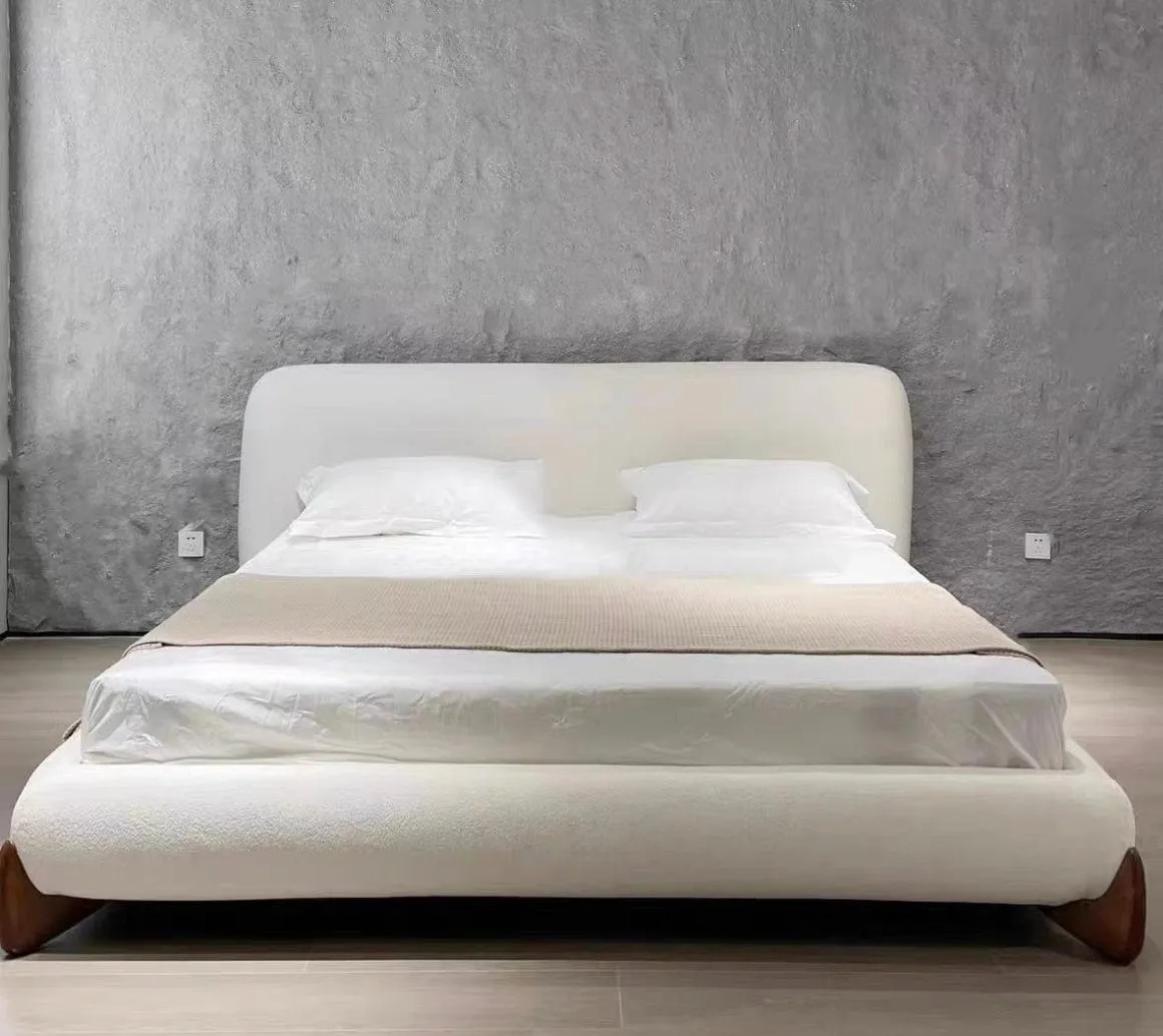 Grecan Boucle Bed Frame