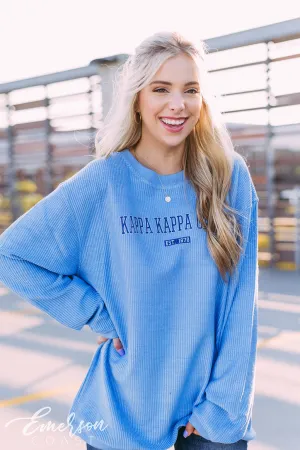 Kappa Kappa Gamma Classic Corduroy Sweatshirt