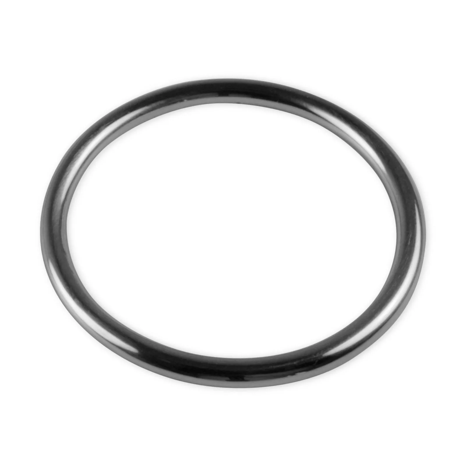 LeLuv Stainless Steel Glans/Penis Rings | 5mm-6mm Round Gauge | 22mm-64mm Inner Diameter