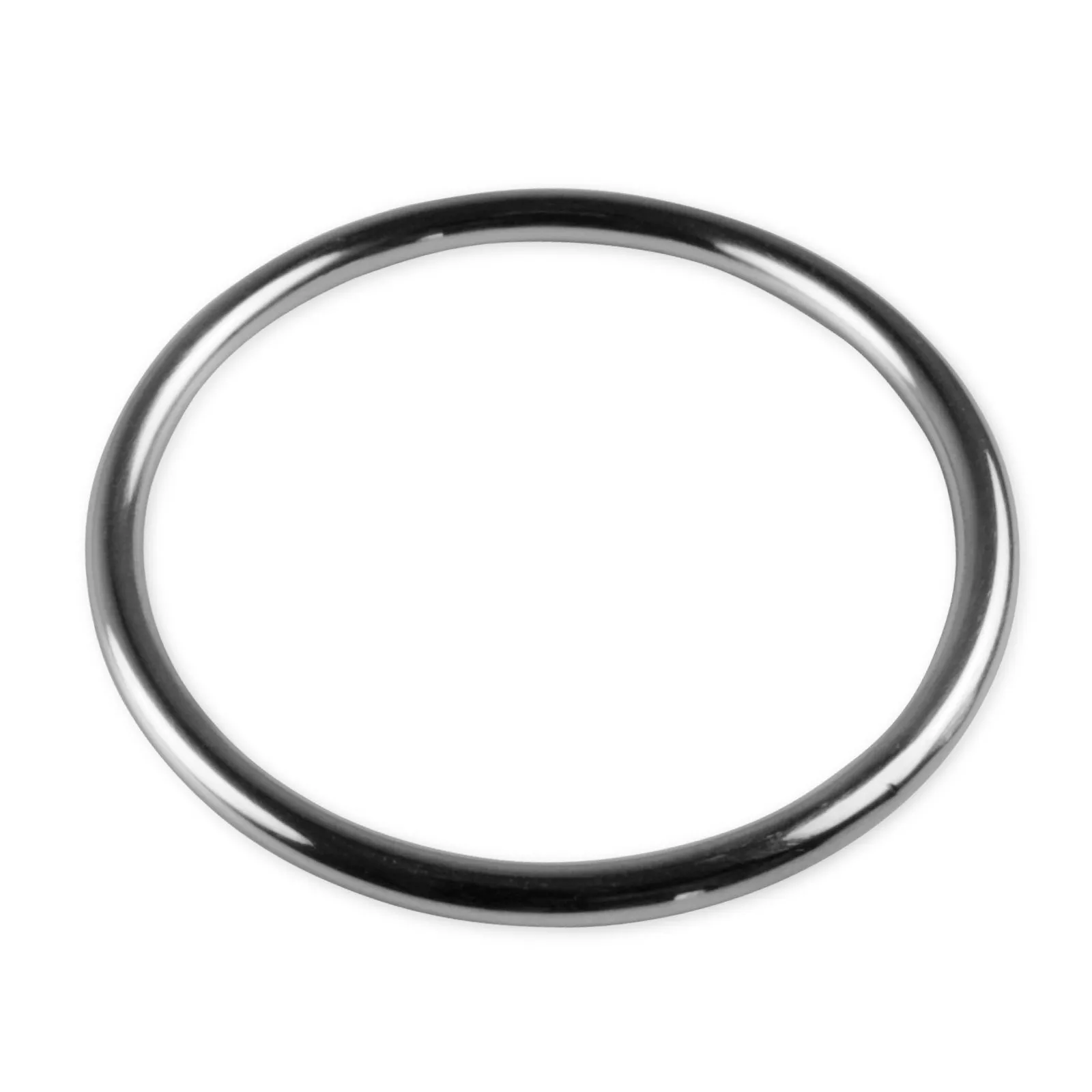 LeLuv Stainless Steel Glans/Penis Rings | 5mm-6mm Round Gauge | 22mm-64mm Inner Diameter