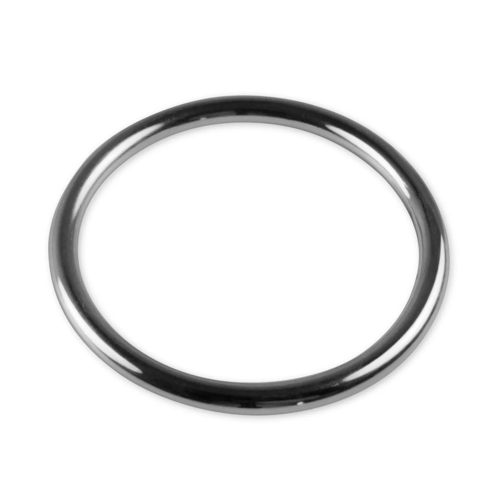 LeLuv Stainless Steel Glans/Penis Rings | 5mm-6mm Round Gauge | 22mm-64mm Inner Diameter
