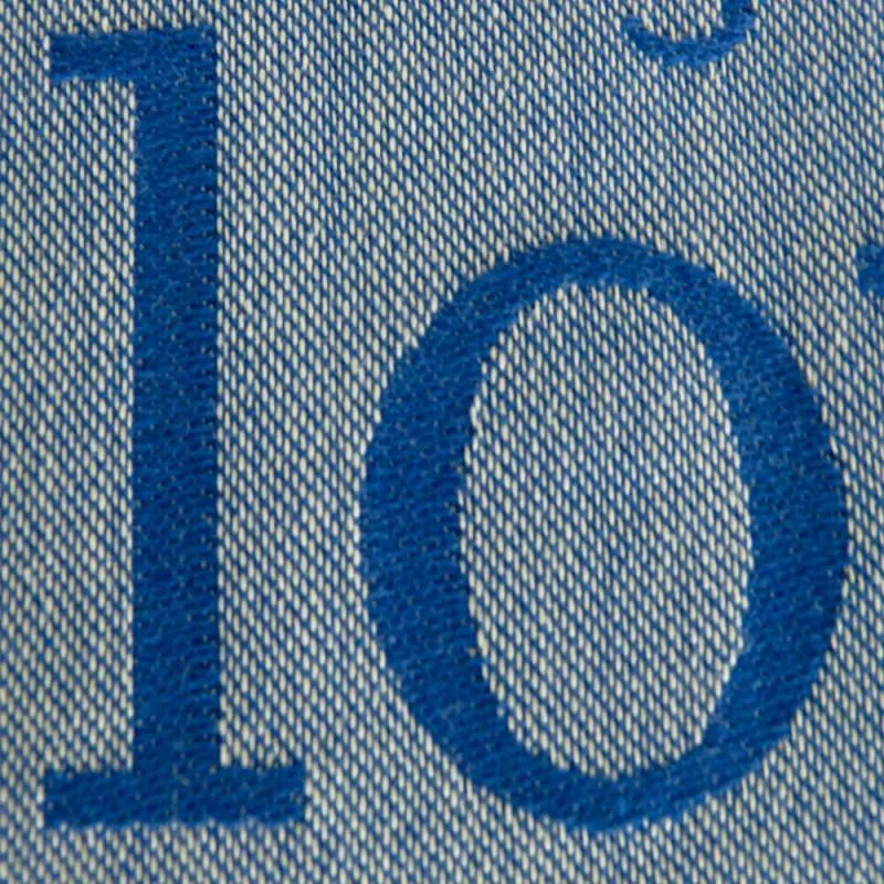 Love Blue tussah silk Woven Wrap by Didymos