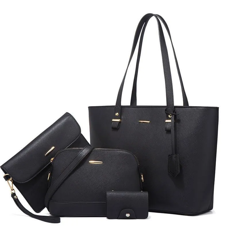 LovelyRLovely New Large Capacity Fashion Four Piece Handbag Set