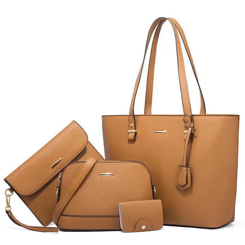 LovelyRLovely New Large Capacity Fashion Four Piece Handbag Set