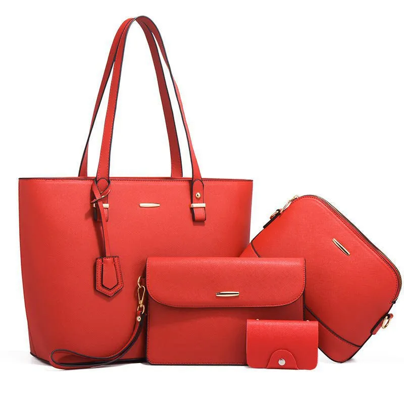 LovelyRLovely New Large Capacity Fashion Four Piece Handbag Set