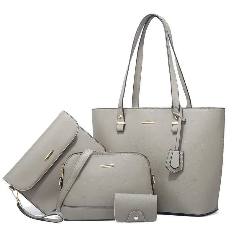 LovelyRLovely New Large Capacity Fashion Four Piece Handbag Set