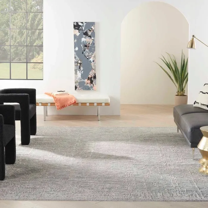 Luna LUN01 Grey/Silver Rug