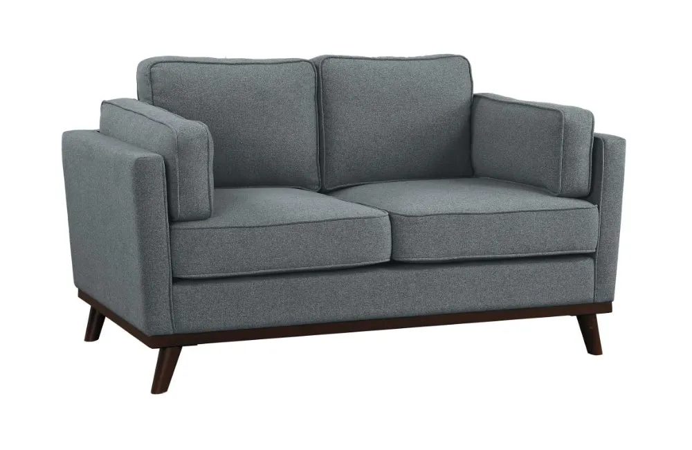 Mani Gray Love Seat