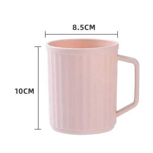 Minimalist Plastic Toothbrush Cup, HG0081