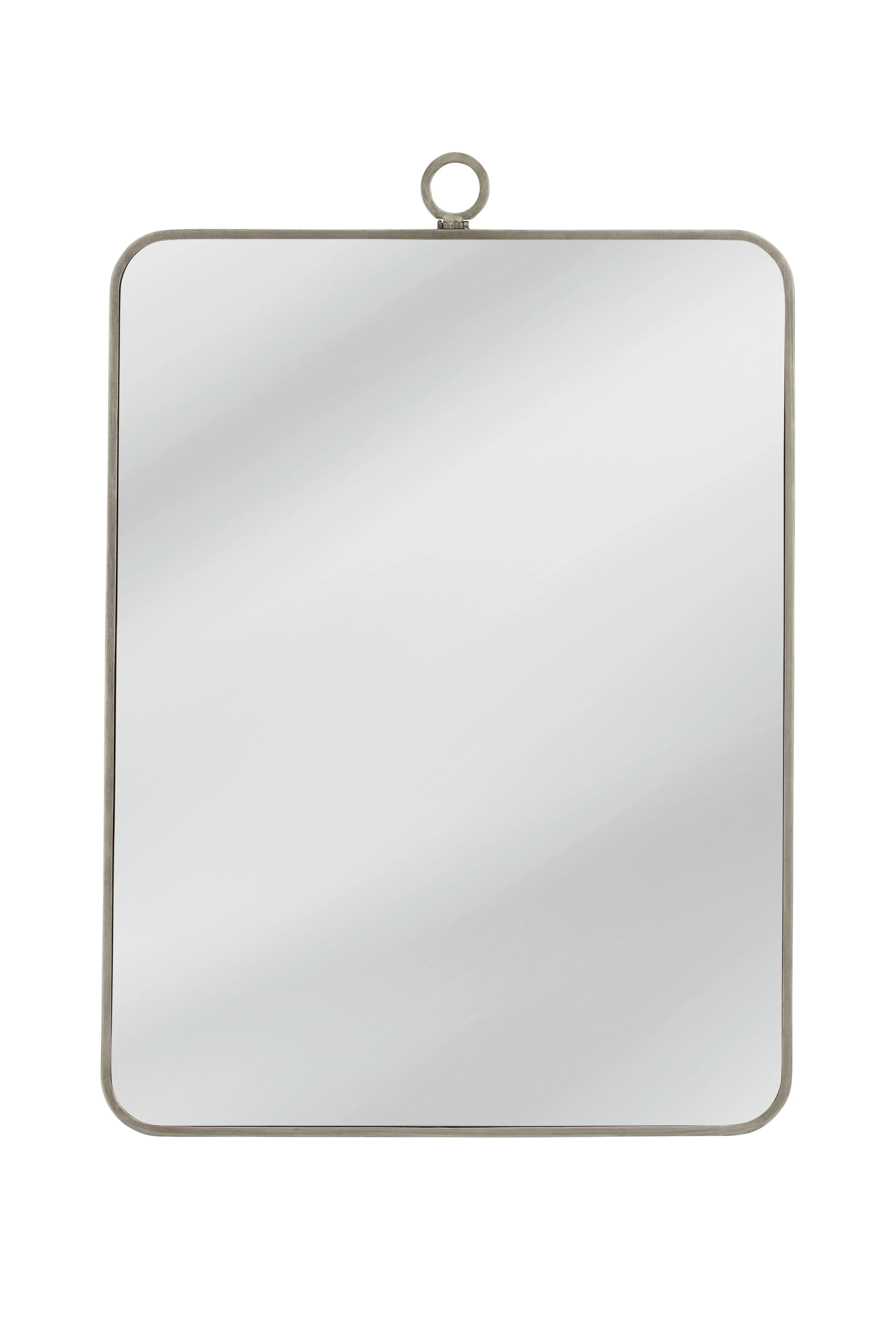 Monte - Wall Mirror - Pearl Silver