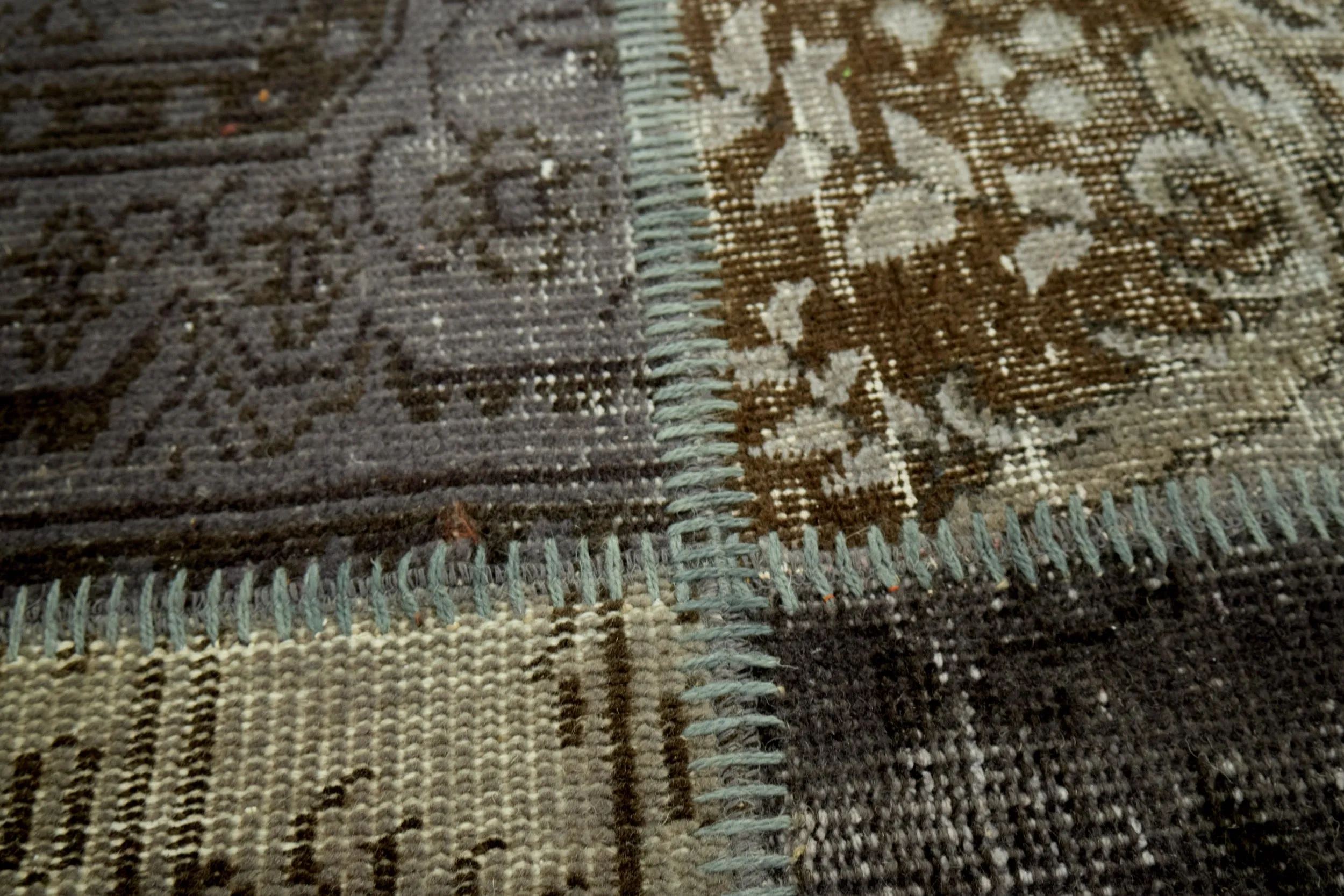Nafuna - Vintage Turkish Patchwork Rug
