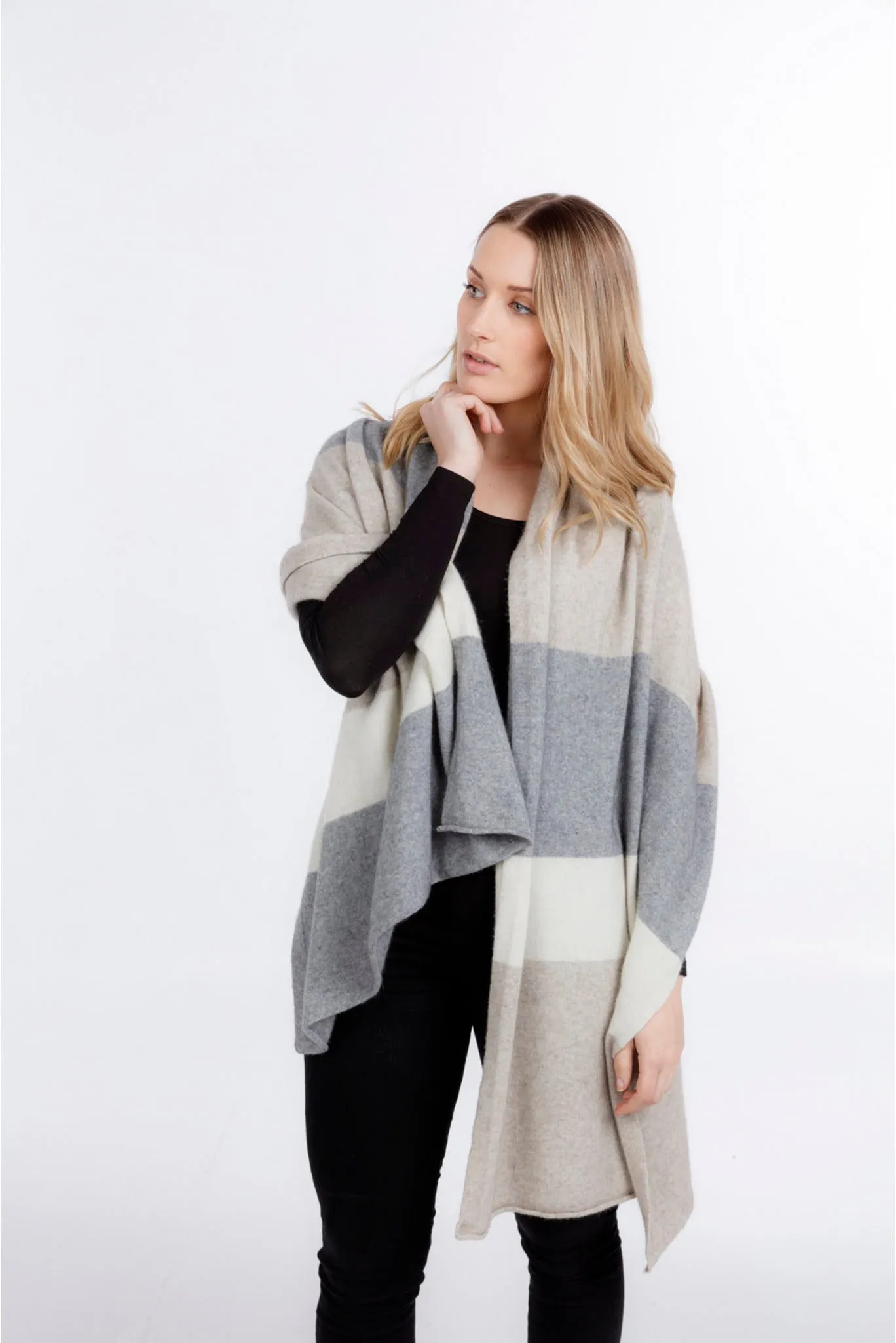 Native World Stripe Travel Wrap