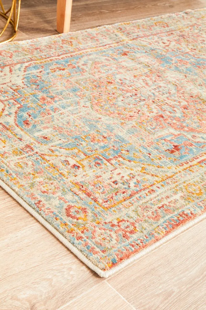 Odyssey 110 Runner Rug (Blue) by Rug Culture