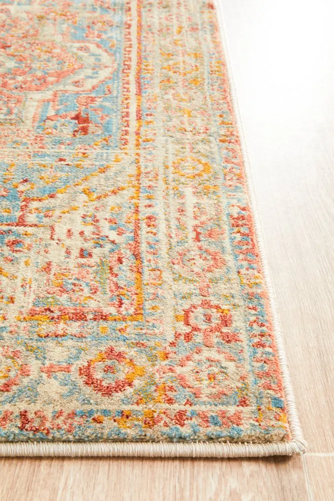 Odyssey 110 Runner Rug (Blue) by Rug Culture