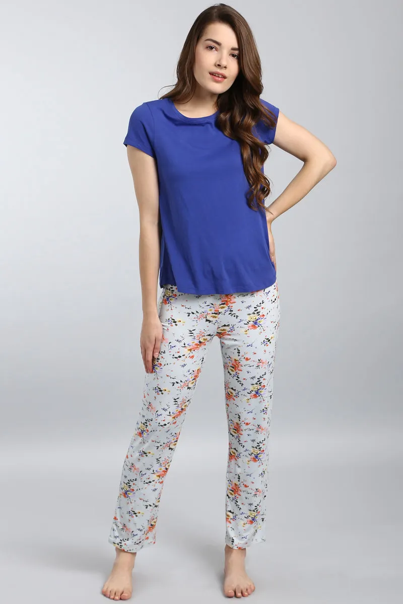 Romantic Blue Top