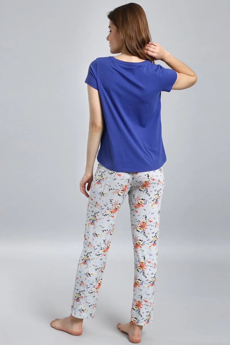 Romantic Blue Top