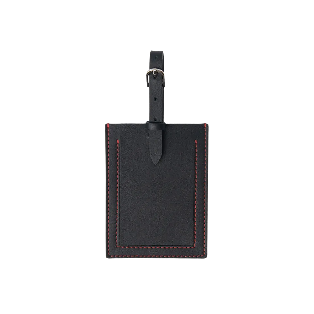 RS No. 9 Leather Luggage Tag