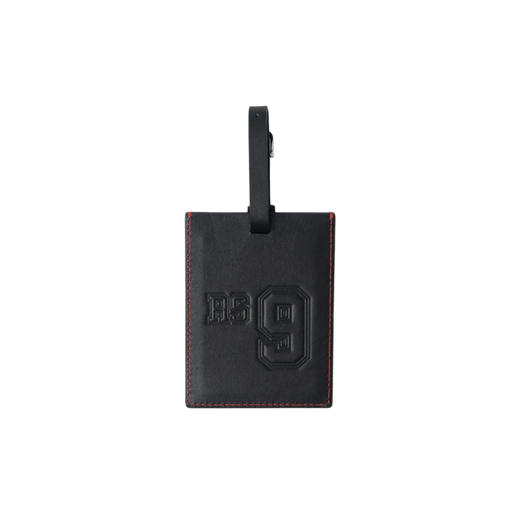 RS No. 9 Leather Luggage Tag