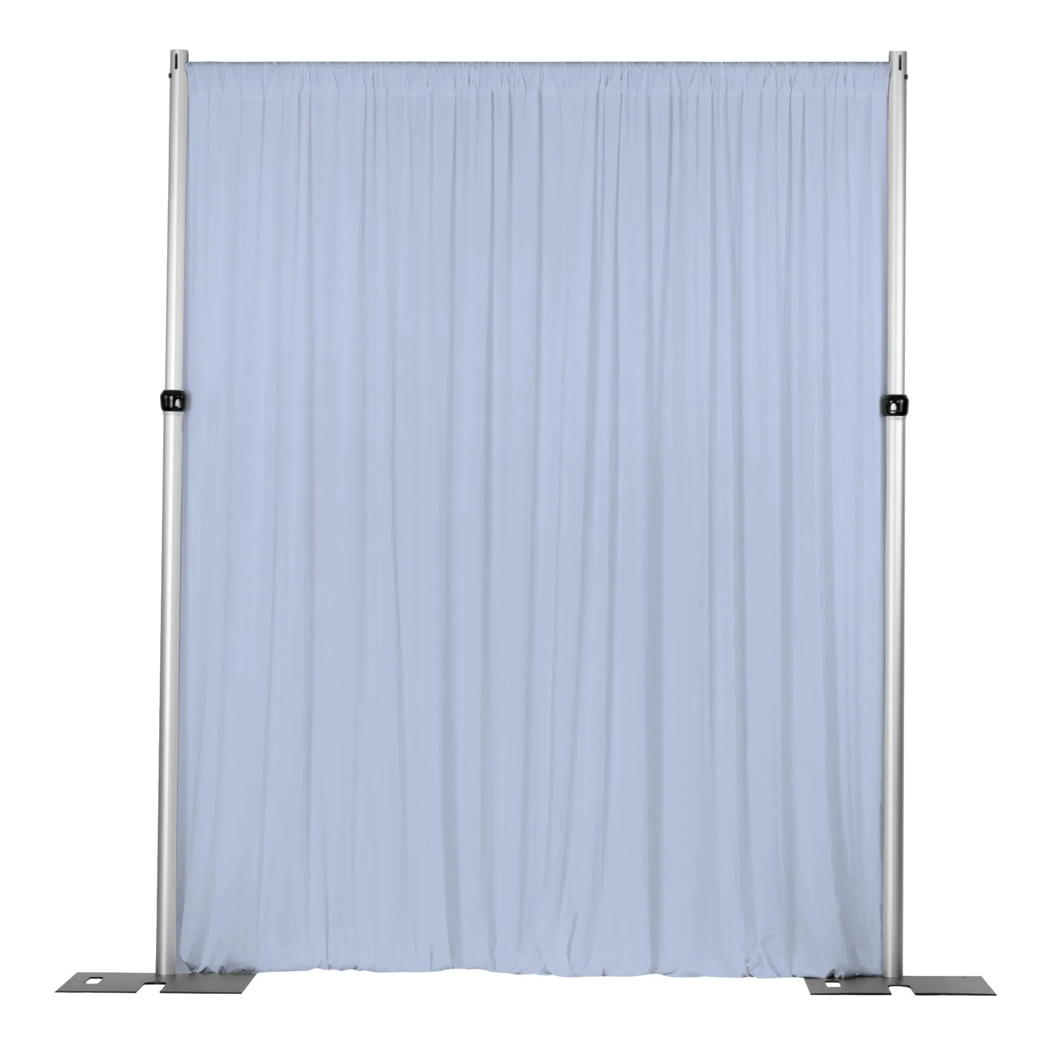 Spandex 4-way Stretch Backdrop Drape Curtain 18ft H x 60" W - Dusty Blue