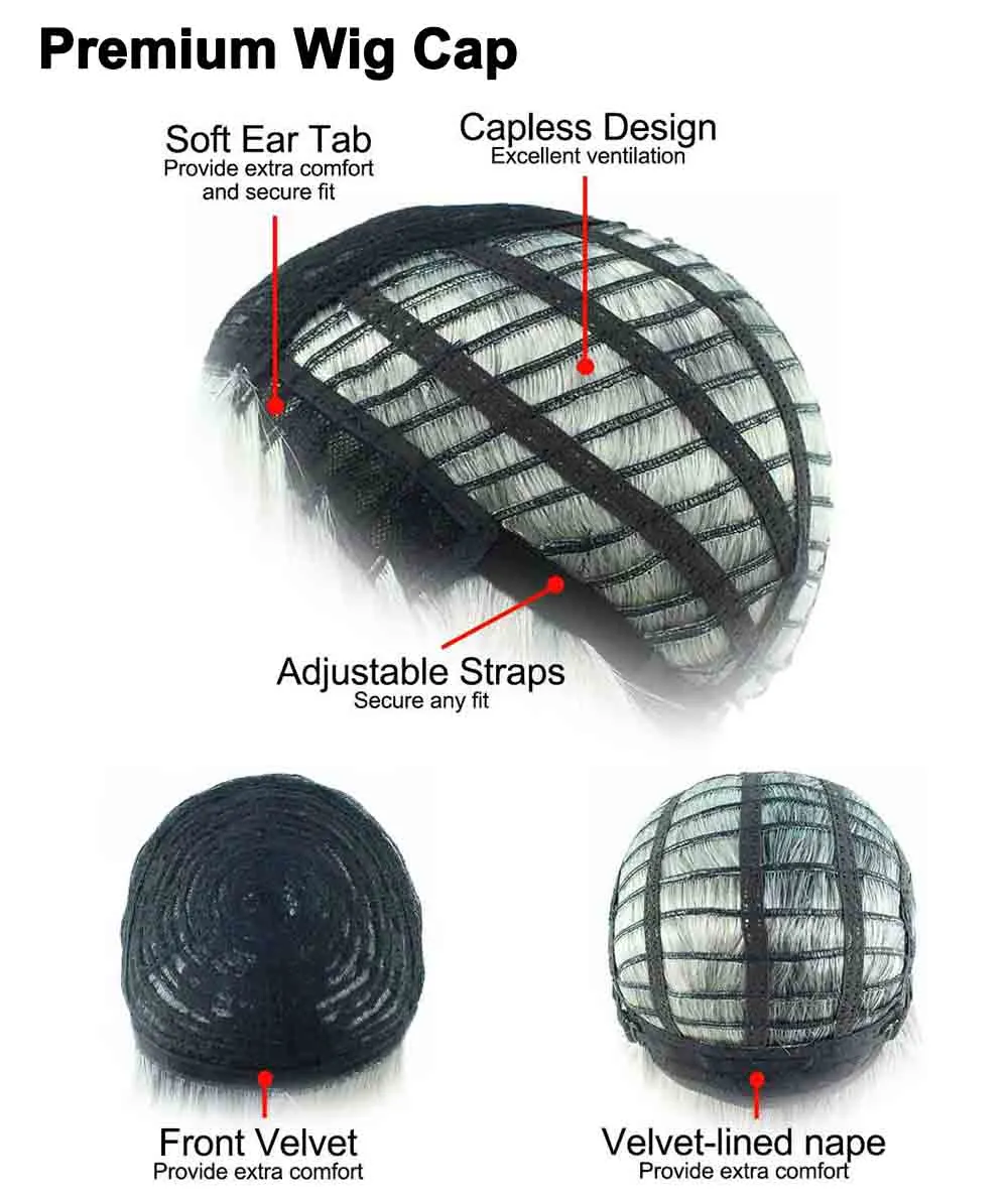 Stars Adult Men's Wig | Cosplay Halloween Wigs | Premium Breathable Capless Cap