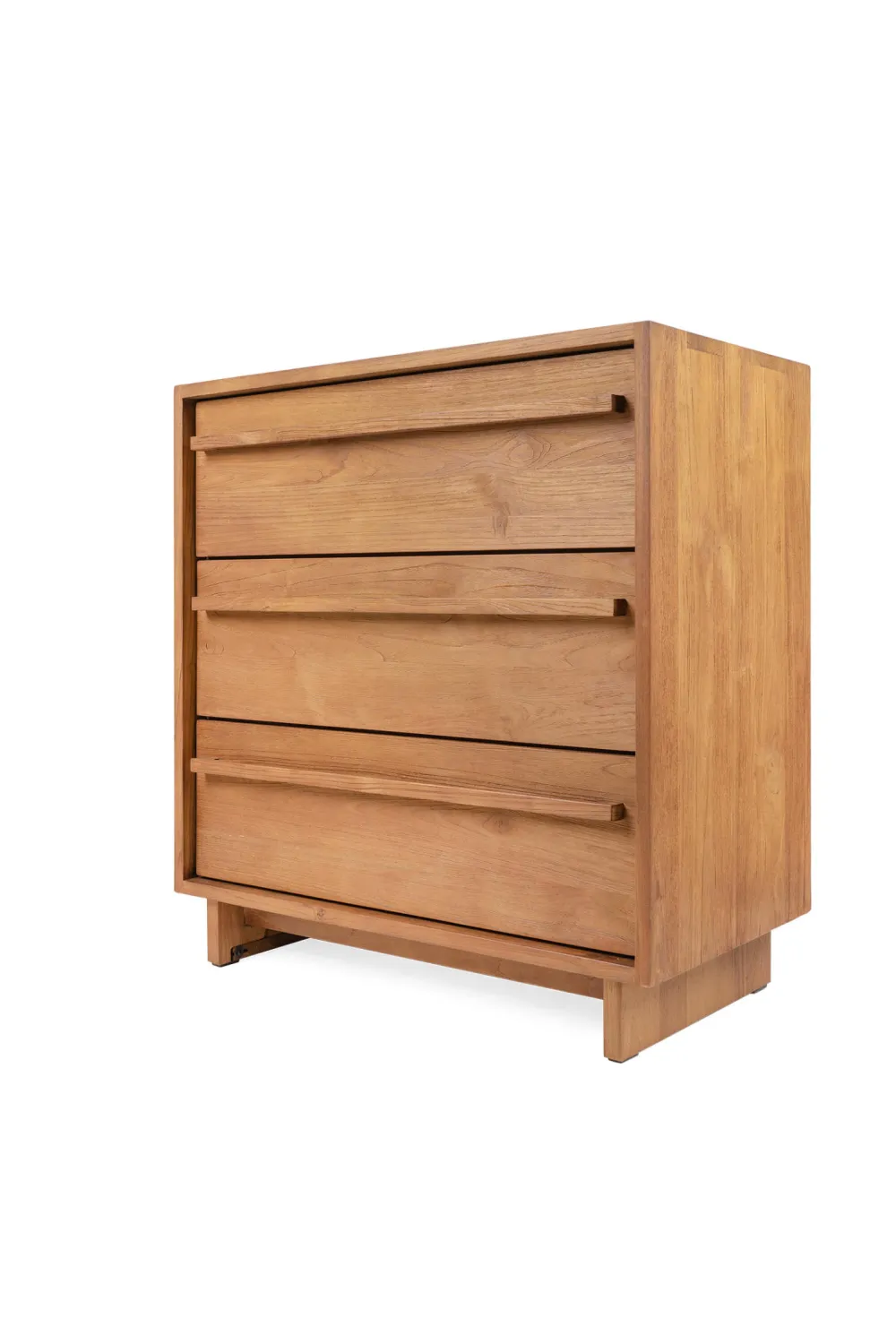 Teak Minimalist 3-Drawer Dresser | dBodhi Inline
