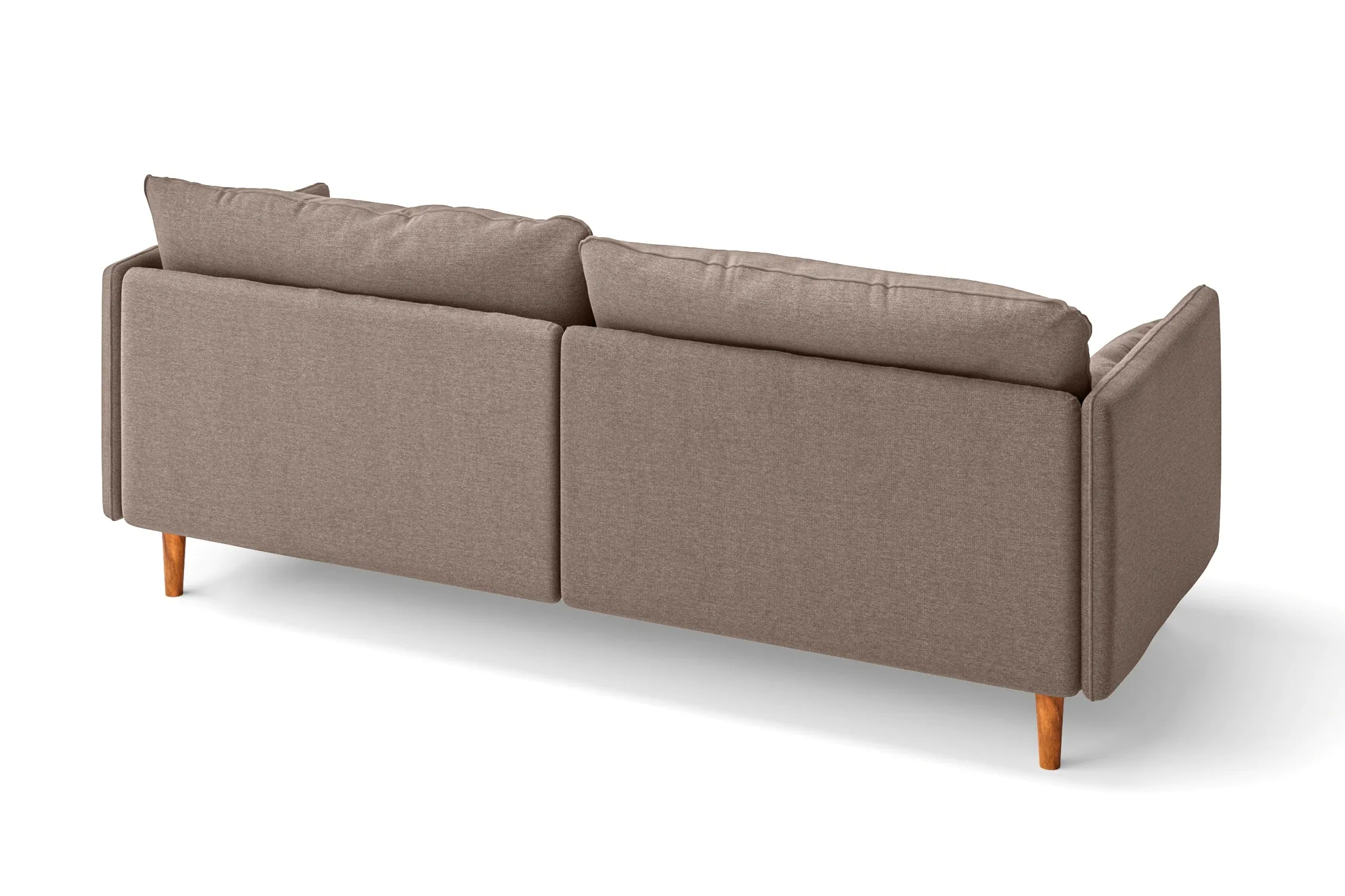 Tirreni 3 Seater Sofa Caramel Linen Fabric