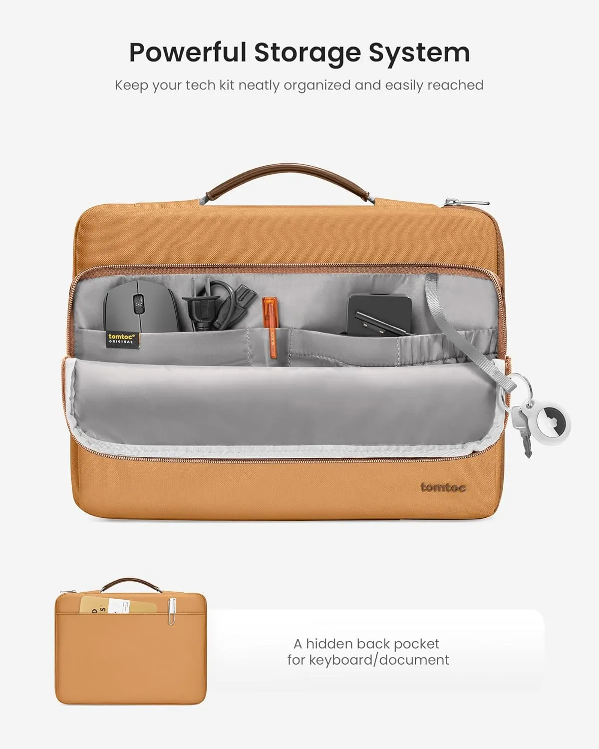 tomtoc 360 Protective Laptop Carrying Case for 15.6 Inch Acer Aspire 5 Slim Laptop, 15.6-16 Inch ASUS Strix G16/G15, Dell XPS 17 Laptop, More Dell Lenovo ThinkPad 15 Inch Chromebook