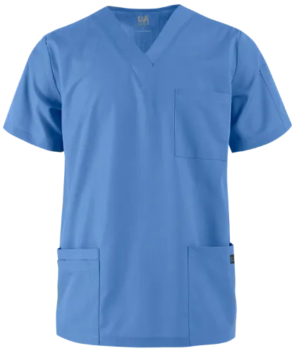 UA Butter-Soft STRETCH Men's V-Neck Scrub Top