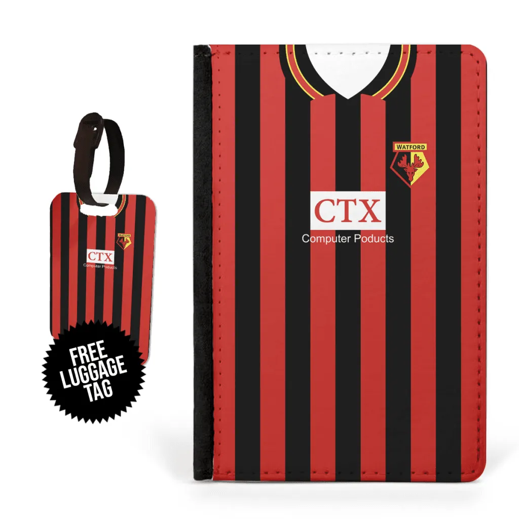 Watford Retro Kit Passport Cases