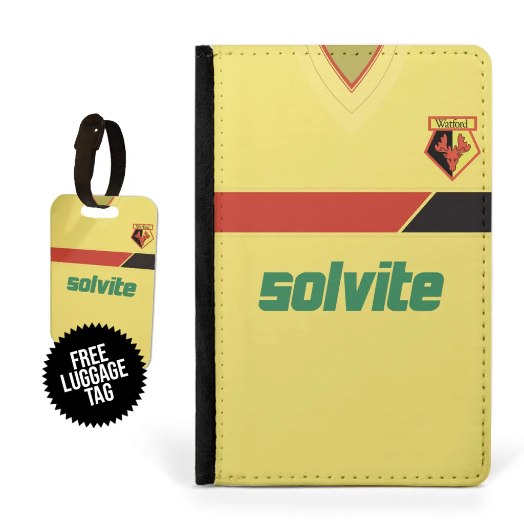 Watford Retro Kit Passport Cases