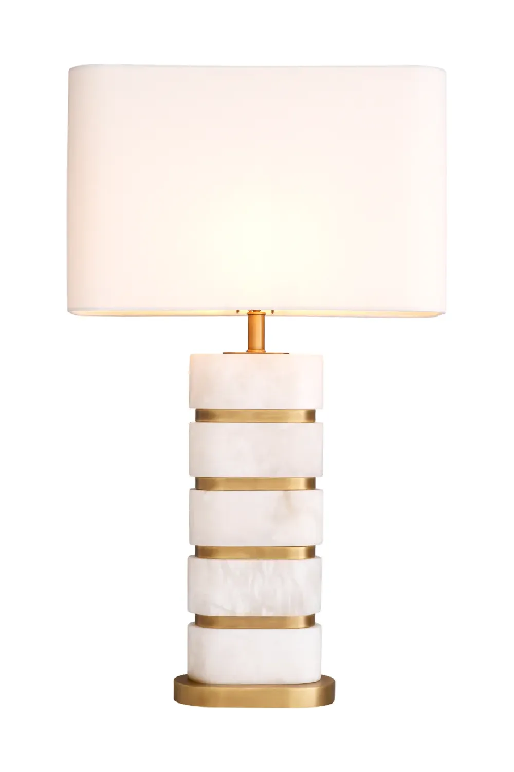 White Modern Table Lamp | Eichholtz Newall
