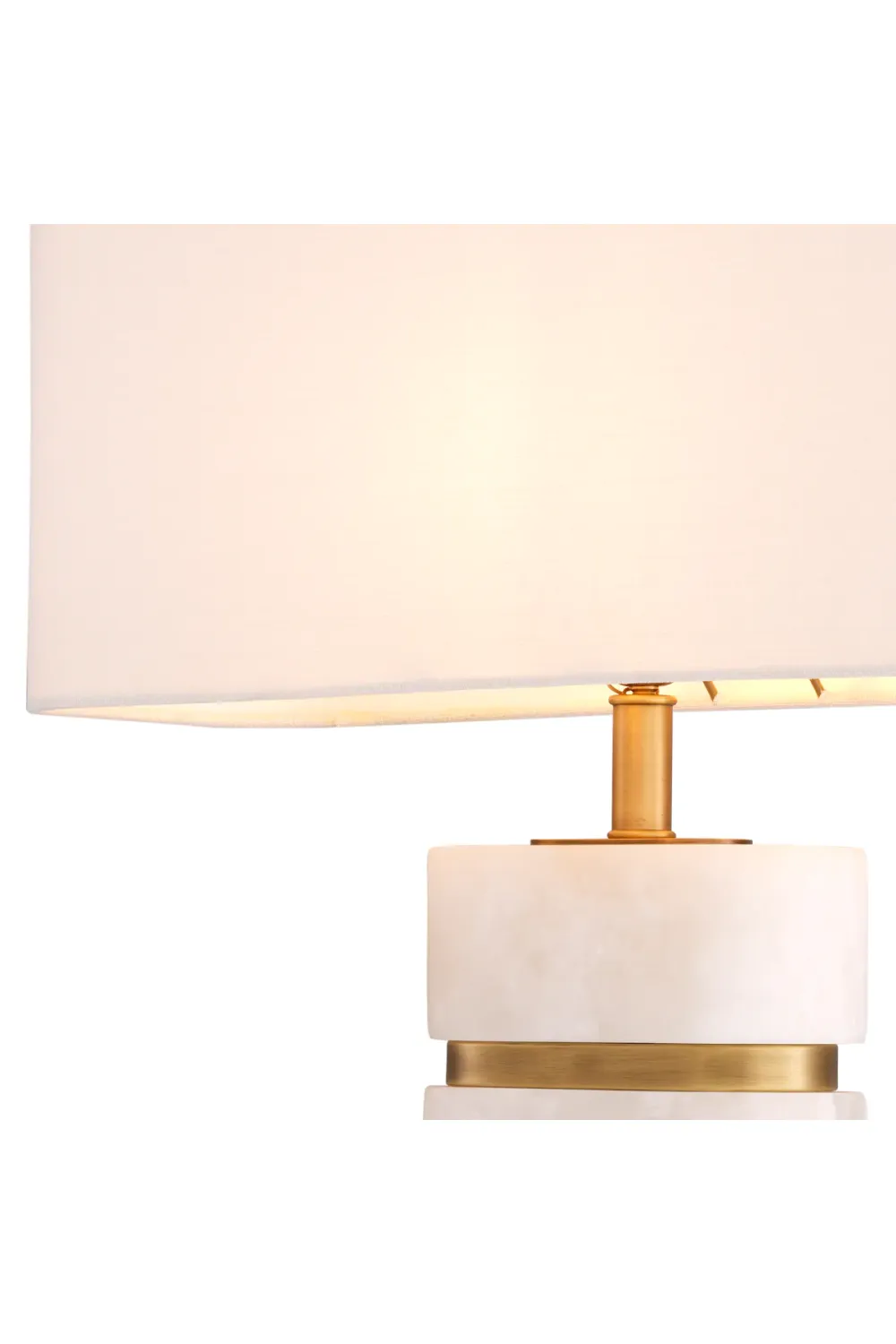 White Modern Table Lamp | Eichholtz Newall